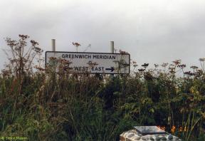 Greenwich Meridian Marker; England; East Yorkshire; Patrington